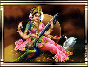 Goddess Saraswati