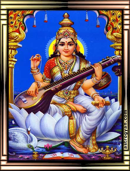 Goddess Saraswati