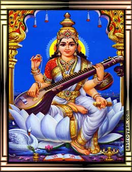 Goddess Saraswati